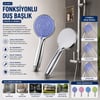Fonksiyonlu Küçük El Duş Başlığı