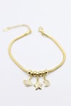 Gezegen Charm Bileklik - Altın