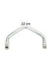 Gizli Metal Çanta Bursu – 22 cm - Metal Çanta Aparatı Çanta Aksesuarı