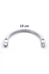Gizli Metal Oval Çanta Bursu – 19 cm - Metal Çanta Aparatı Çanta Aksesuarı
