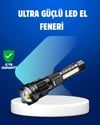 Güçlü Led El Feneri Şarj Edilebilir Çok Modlu