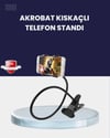 Güçlü Mandallı Akrobat Telefon Tutucu Masa Araç Uyumlu