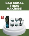 Güçlü Motorlu Paslanmaz Çelik Bıçaklı Saç Kesim Makinesi