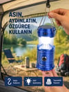 Güneş Enerjili Katlanabilir Kızaklı Kamp Feneri – Usb Şarjlı, Çok Yönlü Ve Dayanıklı Tasarım