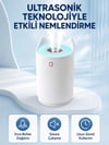 Hava Nemlendirici Ultrasonik Aroma Difüzör 7 Renk Led Işıklı Gece Lambası