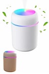 Humidifier Led Işıklı Mini Ortam Oda Kokusu Aromaterapi Buhardanlık