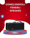 J-ıpox P520 Solar Enerjili Bluetooth Hoparlör Fm Radyolu 8w Ses
