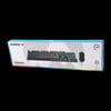 Kablolu RGB Oyuncu Klavye ve Mouse Seti - Siyah