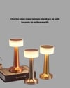 Kablosuz Dokunmatik Masa Lambası – Şık Modern Metal Gövde, Usb Şarjlı