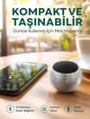 Kablosuz Mini Hoparlör Şarjlı Tws Destekli Kompakt Ses Sistemi Yeni Nesil