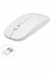 Kablosuz Mouse Fare Şarjlı Bluetooth Wireless Çift Modlu Sessiz
