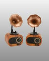 Kablosuz Retro Radyo Hoparlör 5w Güçlü Ses Usb Hafıza Kart Destekli Yeni Nesil