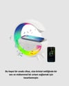 Kablosuz Şarjlı Bluetooth Hoparlör Ve Gece Lambası – Nfc, Fm Radyo, Rgb Işık