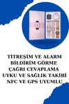 Kadınlar İçin Dokunmatik Ekran Akıllı Saat Ve  Kablosuz Bluetooth Kulaklık Anc Özelliği