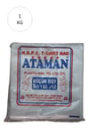 Kalın Şeffaf Atlet Poşet Küçük Boy 25x33 Cm 1 Kg (1 Paket-Takriben 170 Adet) mudanis