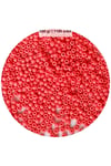 Karpuz Pembesi Renk 4 mm Yaklaşık 1100 adet / 100 gram Cam Boncuk Oya Yazma Bileklik ve Kolye