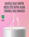 Kaş Ve Kirpik Şekillendirme İçin Yüz Bakım Makası