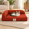 Kedi Köpek Yatağı Corner Seat - Kahve
