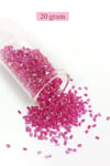 Kesme Cam Boncuk 2mm - 4 Renk - Toplam 80 Gram - BNC442