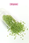Kesme Cam Boncuk 2mm - 4 Renk - Toplam 80 Gram - BNC440