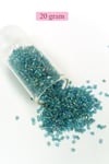 Kesme Cam Boncuk 2mm - 4 Renk - Toplam 80 Gram - BNC442