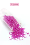 Kesme Cam Boncuk 2mm - 4 Renk - Toplam 80 Gram - BNC438
