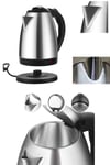 Kettle C F Tipi 220-240v Paslanmaz Çelik Elektrik Kablolu Otomatik Kapanma