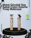 Kompakt Tasarımlı, Uzun Pil Ömürlü Saç Sakal Kesme Makinesi