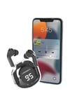 Kulak İçi Bluetooth Kulaklık Anc Enc Özellikli Şarj Göstergeli Kablosuz Kulaklık
