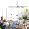 Kumandalı 2in1 LED Tavan Vantilatörlü Avize