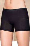 Likralı Kadın Boxer Siyah 2101B