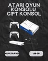 M15 Retro Konsol – 20.000 Oyunlu, Çift Gamepadli, 4k Hdmı