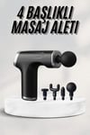 Masaj Tabancası 24v Type-c Hızlı Şarj Girişli Masaj Aleti Uzun Ömürlü