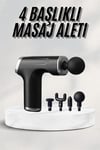 Masaj Tabancası 24v Type-c Hızlı Şarj Girişli Masaj Aleti Uzun Ömürlü