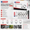 Metal hortum kelepçesi seti 8-18mm 11- 13-23mm 18-25mm 14-27mm