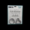 Metal Pasta Süsleme Uç ve Kurabiye Kalıbı Seti