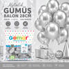 Metalik Gümüş Balon 11'' (28 cm) - 100'lü