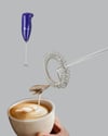 Mini Pilli Portatif Karıştırıcı – Cappuccino, Latte, Frappe Ve Kahve Köpürtücü