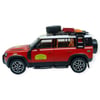 Model Araçlar - Metal Sesli Off-Road Araba 22 cm - Kırmızı