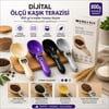 Mutfak Ölçü Kaşık Terazisi - Tartım Kilitli