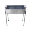Paslanmaz Portatif Mangal 70 cm Ayaklı Standlı