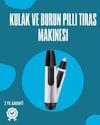 Pil İle Çalışan Kulak, Burun Ve Kaş Tımar Cihazı