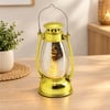 Pilli Ramazan LED Fener Gaz Lamba Model Gold Plastik