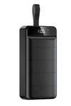 Powerbank 50.000 Mah Dijital Göstergeli Taşınabilir 4 Portlu Hızlı Powerbank Yeni Nesil