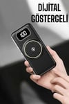 Powerbank Taşınabilir 10.000 Mah Hızlı Şarj Dijital Göstergeli