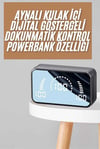 Powerbankli Bluetooth Kulaklık Yüksek Ses Aynalı Çift Dijital Gösterge Ekranı