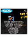 Rayan Alin 6'lı Çay Tabağı