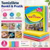 Renkli Temizlik Bezi 9'lu (34.5x35.5 cm) - Ekonomik Paket