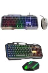 Rgb Işıklı   Klavye Q Klavye Mouse Hediyeli