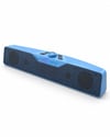 Rgb Işıklı Bluetooth 5.4 Masaüstü Soundbar Hoparlör Usb Ve Tf Kart Destekli Mavi